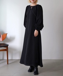 UNFIELD | 【2022A/W New Arrival】長袖ボレロ＋キャミワンピースセット(ワンピース)