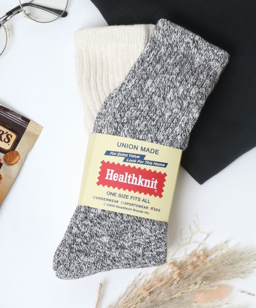 Healthknit(ヘルスニット)の「Healthknit(ヘルスニット)「2足セット」無地・タイダイ・ラインソックス/ハイソックス靴下/クォーターソックス(ソックス/靴下・メンズ・レインボー/ベージュ系その他2/ベージュ系その他3/ホワイト系その他/グレー系その他/ベージュ系その他/ブラウン系その他/スモーク/ホワイト系その他2/霜降りグレー/ミックスグレー/ベージュ系その他4/ブルー系その他/ブラック系その他・M/S)」の10枚目の写真