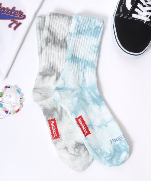 Healthknit(ヘルスニット)の「Healthknit(ヘルスニット)「2足セット」無地・タイダイ・ラインソックス/ハイソックス靴下/クォーターソックス(ソックス/靴下・メンズ・レインボー/ベージュ系その他2/ベージュ系その他3/ホワイト系その他/グレー系その他/ベージュ系その他/ブラウン系その他/スモーク/ホワイト系その他2/霜降りグレー/ミックスグレー/ベージュ系その他4/ブルー系その他/ブラック系その他・M/S)」の14枚目の写真