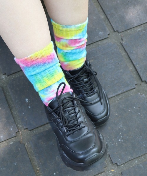 Healthknit(ヘルスニット)の「Healthknit(ヘルスニット)「2足セット」無地・タイダイ・ラインソックス/ハイソックス靴下/クォーターソックス(ソックス/靴下・メンズ・レインボー/ベージュ系その他2/ベージュ系その他3/ホワイト系その他/グレー系その他/ベージュ系その他/ブラウン系その他/スモーク/ホワイト系その他2/霜降りグレー/ミックスグレー/ベージュ系その他4/ブルー系その他/ブラック系その他・M/S)」の19枚目の写真