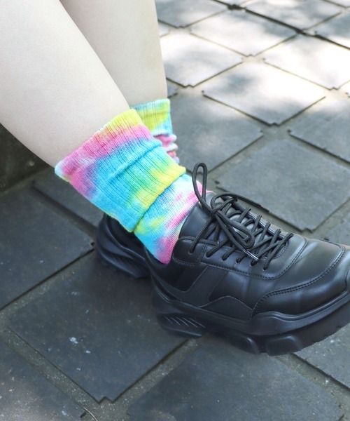Healthknit(ヘルスニット)の「Healthknit(ヘルスニット)「2足セット」無地・タイダイ・ラインソックス/ハイソックス靴下/クォーターソックス(ソックス/靴下・メンズ・レインボー/ベージュ系その他2/ベージュ系その他3/ホワイト系その他/グレー系その他/ベージュ系その他/ブラウン系その他/スモーク/ホワイト系その他2/霜降りグレー/ミックスグレー/ベージュ系その他4/ブルー系その他/ブラック系その他・M/S)」の17枚目の写真