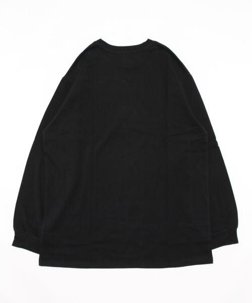 ANDGEEBEE（アンジービー）の「UNISEX アーチロゴロンT（Tシャツ/カットソー・レディース・ブルー/ブラック・X-LARGE）」の3枚目の写真