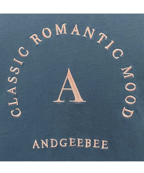 ANDGEEBEE（アンジービー）の「UNISEX アーチロゴロンT（Tシャツ/カットソー・レディース・ブルー/ブラック・X-LARGE）」の15枚目の写真