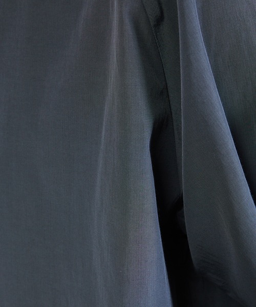 KIIT（キート）の「KIIT キート / PULLOVER HENLY NECK T-SHIRT プルオーバー ヘンリーネックプルオーバー半袖シャツ / KIO-T99-200（Tシャツ/カットソー・メンズ・レッド/アイボリー/チャコールグレー・1/2/3）」の10枚目の写真