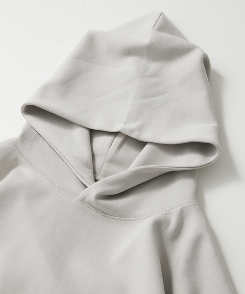 JOURNAL STANDARD relume（ジャーナルスタンダード　レリューム）の「TR ダンボール パーカー（パーカー・メンズ・ライトグレー/ブラウン系その他/コバルトブルー・MEDIUM/LARGE）」の2枚目の写真