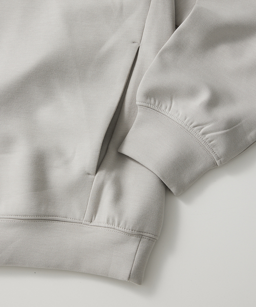 JOURNAL STANDARD relume（ジャーナルスタンダード　レリューム）の「TR ダンボール パーカー（パーカー・メンズ・ライトグレー/ブラウン系その他/コバルトブルー・MEDIUM/LARGE）」の15枚目の写真