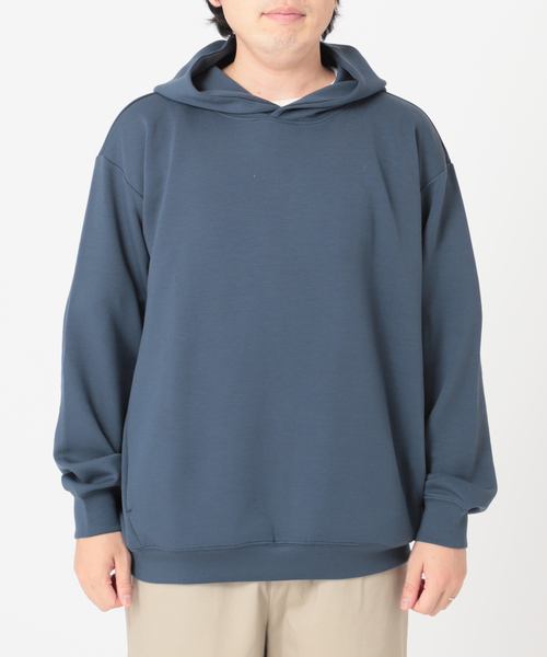 JOURNAL STANDARD relume（ジャーナルスタンダード　レリューム）の「TR ダンボール パーカー（パーカー・メンズ・ライトグレー/ブラウン系その他/コバルトブルー・MEDIUM/LARGE）」の18枚目の写真