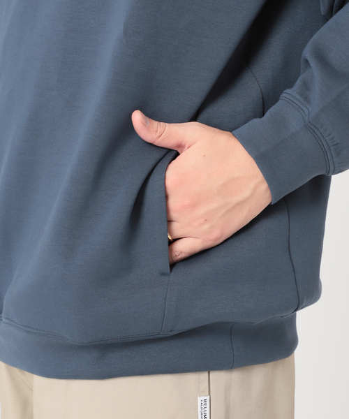 JOURNAL STANDARD relume（ジャーナルスタンダード　レリューム）の「TR ダンボール パーカー（パーカー・メンズ・ライトグレー/ブラウン系その他/コバルトブルー・MEDIUM/LARGE）」の19枚目の写真