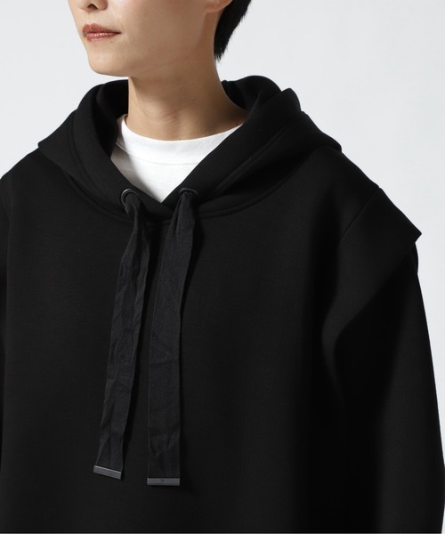 AULA AILA（アウラアイラ）の「AULA AILA/アウラアイラ/別注NEWバックチュールフーディー（パーカー・レディース・ホワイト/ブラック・0）」の19枚目の写真