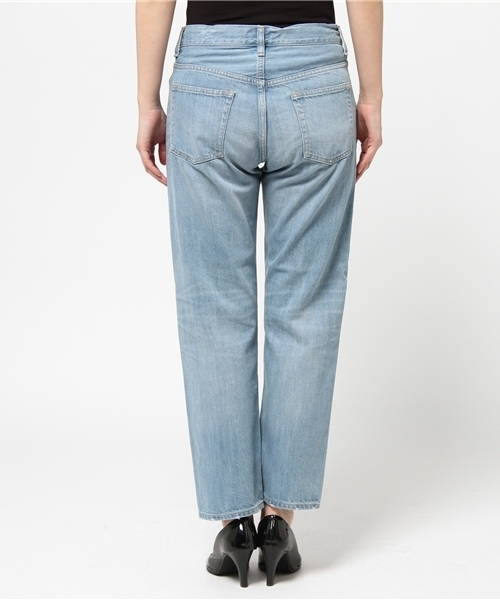 FRAMeWORK（フレームワーク）の「ダメージデニム 5P　パンツ。（その他パンツ・レディース・ホワイト/サックスブルー・38/36/40）」の5枚目の写真