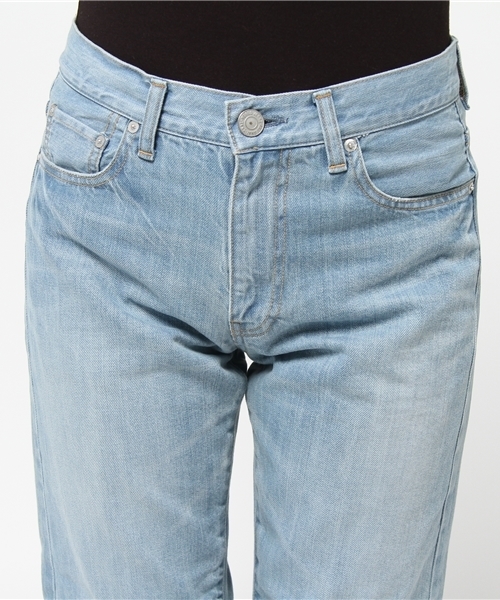 FRAMeWORK（フレームワーク）の「ダメージデニム 5P　パンツ。（その他パンツ・レディース・ホワイト/サックスブルー・38/36/40）」の6枚目の写真