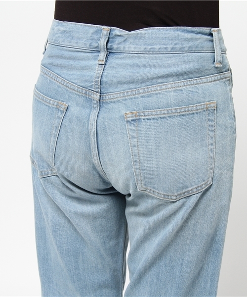 FRAMeWORK（フレームワーク）の「ダメージデニム 5P　パンツ。（その他パンツ・レディース・ホワイト/サックスブルー・38/36/40）」の7枚目の写真