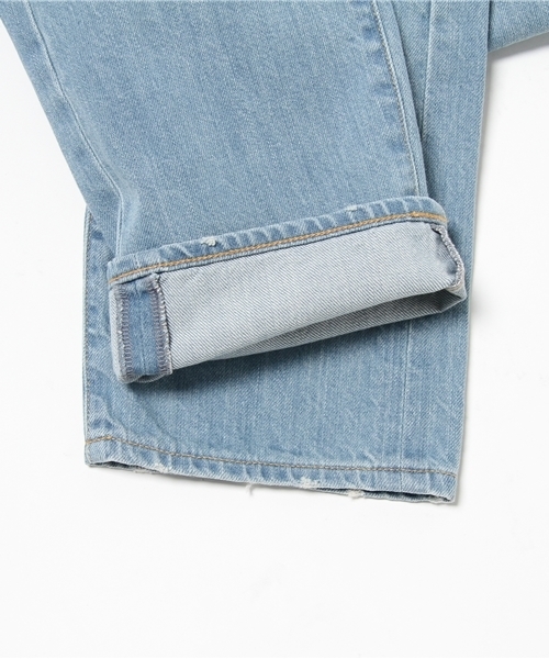 FRAMeWORK（フレームワーク）の「ダメージデニム 5P　パンツ。（その他パンツ・レディース・ホワイト/サックスブルー・38/36/40）」の12枚目の写真