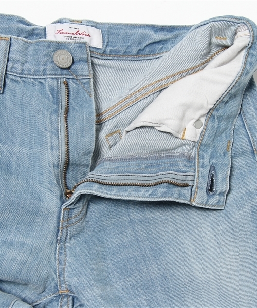 FRAMeWORK（フレームワーク）の「ダメージデニム 5P　パンツ。（その他パンツ・レディース・ホワイト/サックスブルー・38/36/40）」の13枚目の写真