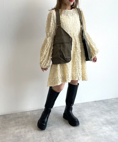 w closet(ダブルクローゼット)の「フィッシングベスト(ベスト・レディース・ブラック/カーキ・FREE)」の14枚目の写真