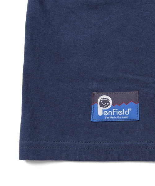 PEN FIELD(ペンフィールド)の「【Penfield】ジップポケットラグランTシャツ(Tシャツ/カットソー・キッズ・レッド/グリーン/ネイビー・140cm/150cm/160cm/170cm)」の12枚目の写真
