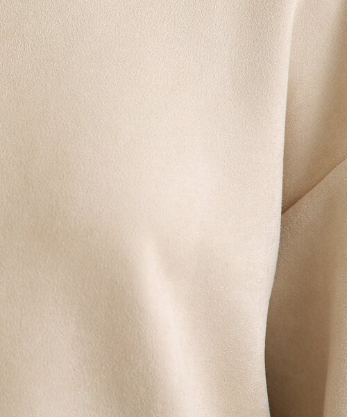 INDIVI（インディヴィ）の「【SETUP可能】スエードライク 袖コンシャストップス（Tシャツ/カットソー・レディース・ナチュラル/キャメル/ライトパープル・05/12/13/15 /34/38）」の16枚目の写真