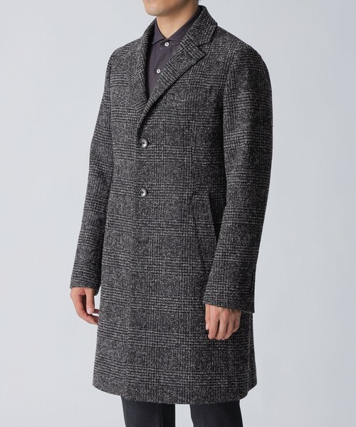 EPOCA UOMO（エポカウォモ）の「グレンチェックチェスターコート