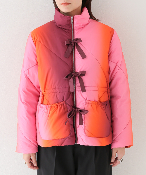other - シティショップ CITYSHOP 17AW ブルゾン サティンファー ミックスボ AMBIDEX Store △○DICROS AIRO FEILD MIDDLE ブルゾン(F KHAKI