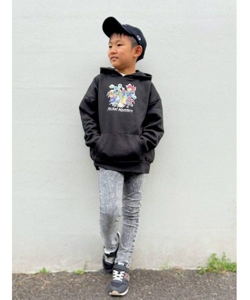 Right-on（ライトオン）の「【POKEMON】プリントパーカー（パーカー・キッズ・カーキブラウン/ブラウン/パープル/グレー/オフホワイト/オレンジ/ブラック・105/120/130/140）」の19枚目の写真