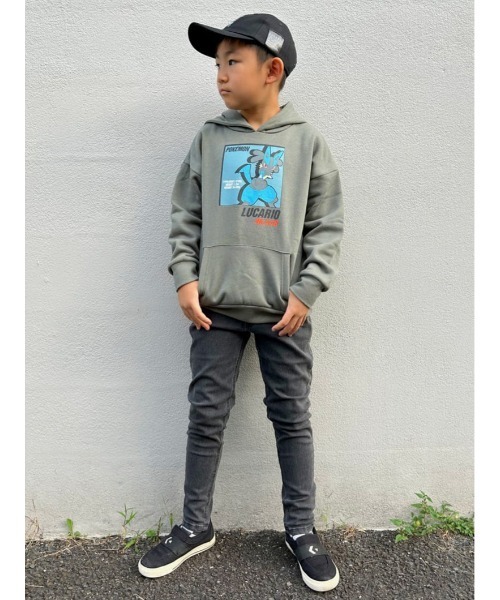 Right-on（ライトオン）の「【POKEMON】プリントパーカー（パーカー・キッズ・カーキブラウン/ブラウン/パープル/グレー/オフホワイト/オレンジ/ブラック・105/120/130/140）」の11枚目の写真