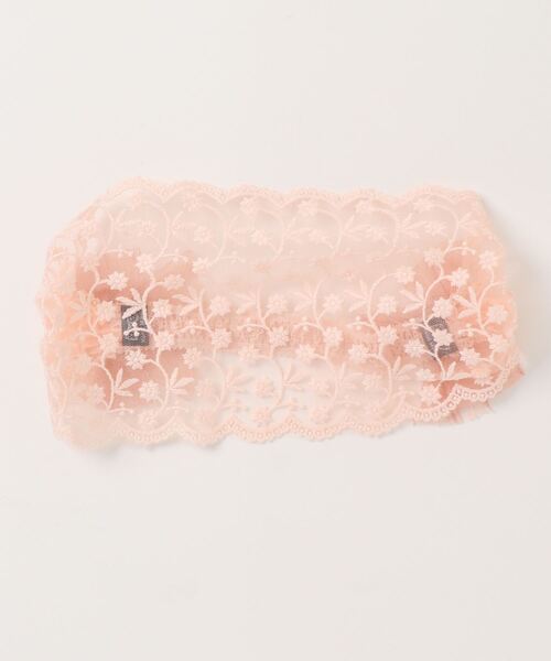 Catherine Cottage（キャサリンコテージ）の「レトロレースヘアバンド（ヘアバンド・キッズ・ベージュ/ピンク・FREE）」の4枚目の写真