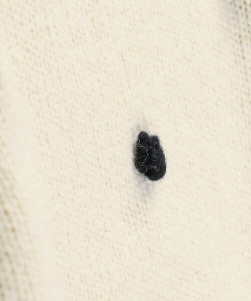 BRANSHES（ブランシェス）の「ボンテン付きニット（ニット/セーター・キッズ・ピンクベージュ/アイボリー・M/L/XL）」の11枚目の写真