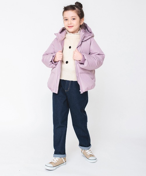 BRANSHES（ブランシェス）の「ボンテン付きニット（ニット/セーター・キッズ・ピンクベージュ/アイボリー・M/L/XL）」の22枚目の写真