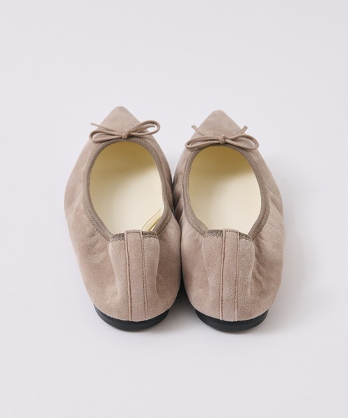 RIVE DROITE(リヴドロワ)の「足元を美しく見せるフォルムが魅力/ポインテットバレエ(バレエシューズ・レディース・グレー系その他・38/39/36/37)」の6枚目の写真