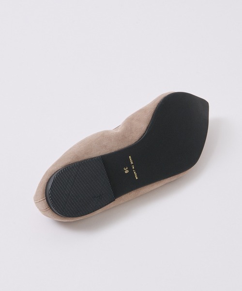 RIVE DROITE(リヴドロワ)の「足元を美しく見せるフォルムが魅力/ポインテットバレエ(バレエシューズ・レディース・グレー系その他・38/39/36/37)」の7枚目の写真