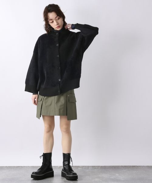 JEANASIS(ジーナシス)の「ミリタリーポケットミニスカート/177258(スカート・レディース・ブラック/カーキ・SMALL/MEDIUM)」の12枚目の写真