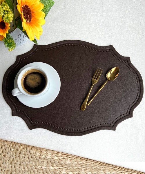 aimoha（アイモハ）の「ランチョンマット 北欧（ランチョンマット/テーブルウェア・レディース・グレー/イエロー/ピンク/レッド/ブルー/チョコ/ブラック/グリーン・FREE）」の4枚目の写真