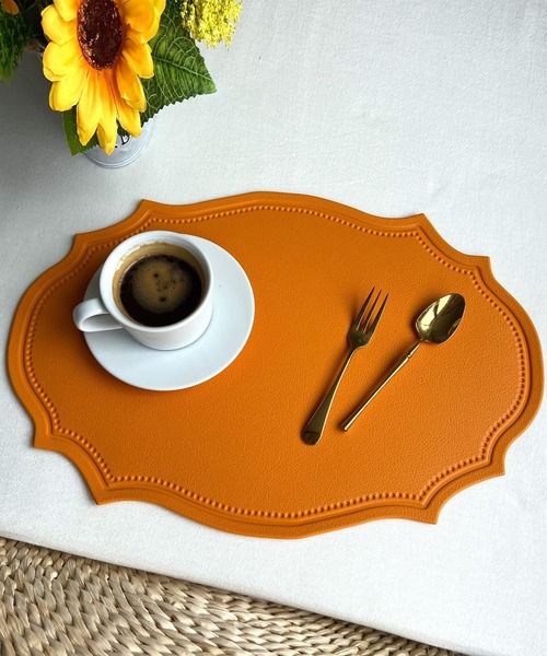 aimoha（アイモハ）の「ランチョンマット 北欧（ランチョンマット/テーブルウェア・レディース・グレー/イエロー/ピンク/レッド/ブルー/チョコ/ブラック/グリーン・FREE）」の7枚目の写真