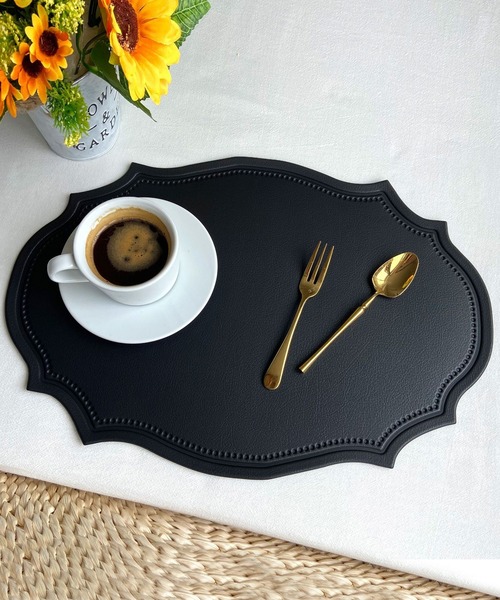 aimoha（アイモハ）の「ランチョンマット 北欧（ランチョンマット/テーブルウェア・レディース・グレー/イエロー/ピンク/レッド/ブルー/チョコ/ブラック/グリーン・FREE）」の2枚目の写真