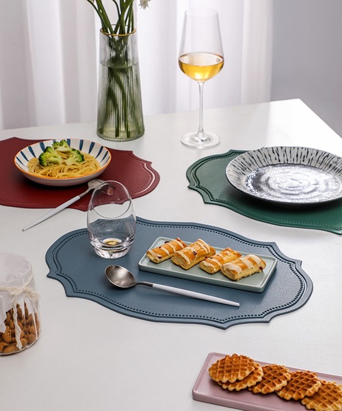 aimoha（アイモハ）の「ランチョンマット 北欧（ランチョンマット/テーブルウェア・レディース・グレー/イエロー/ピンク/レッド/ブルー/チョコ/ブラック/グリーン・FREE）」の18枚目の写真