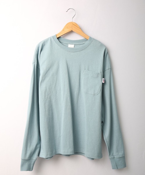 spiritoso(スピリトーゾ)の「spiritoso USAコットン ロンT 長袖(Tシャツ/カットソー・レディース・ブラック/カーキ/ベージュ/パープル/ブルー系・FREE)」の9枚目の写真