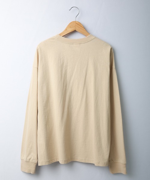 spiritoso(スピリトーゾ)の「spiritoso USAコットン ロンT 長袖(Tシャツ/カットソー・レディース・ブラック/カーキ/ベージュ/パープル/ブルー系・FREE)」の22枚目の写真