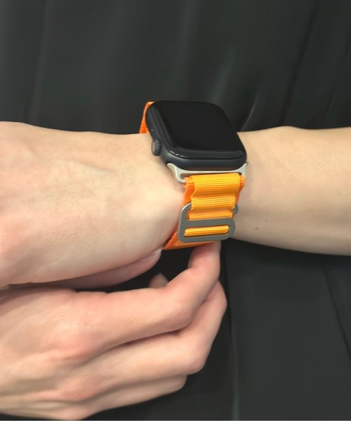Burner(バーナー)の「【OKUOKU 0909】Apple Watch Band / アップルウォッチ バンド oku-awatch-684859345707-18 M(デジタル腕時計・レディース・C/B/D/A・B/A)」の8枚目の写真