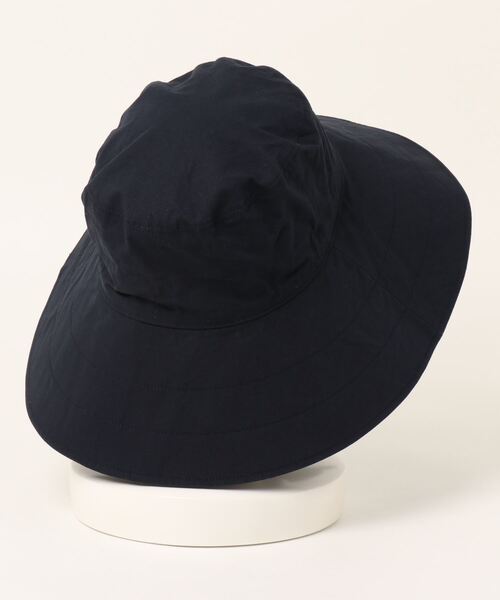 KIJIMA TAKAYUKI(キジマ タカユキ)の「KIJIMA TAKAYUKI COTTON SILK BUCKET HAT W-231127(ハット・レディース・ブラック/ブラウン/ネイビー/オフホワイト・1)」の13枚目の写真