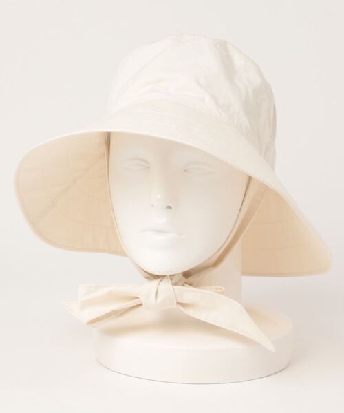 キジマタカユキ　Cotton silk bucket hat ハット KIJIMA TAKAYUKI (キジマタカユキ) COTTON SILK DENIM BUCKET