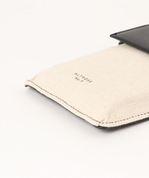 ALTROSE（アルトローズ）の「ミニショルダーバッグ スマホ ポシェット リネンバッグ エネル2（ショルダーバッグ・レディース・ブラック/アイボリー/キャメル/オレンジ・FREE）」の6枚目の写真