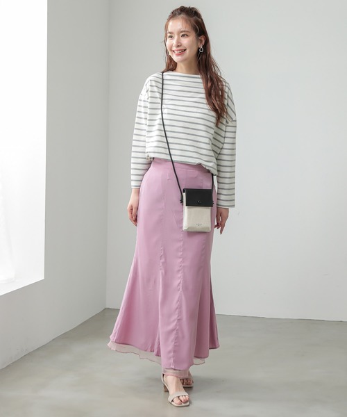 ALTROSE（アルトローズ）の「ミニショルダーバッグ スマホ ポシェット リネンバッグ エネル2（ショルダーバッグ・レディース・ブラック/アイボリー/キャメル/オレンジ・FREE）」の18枚目の写真