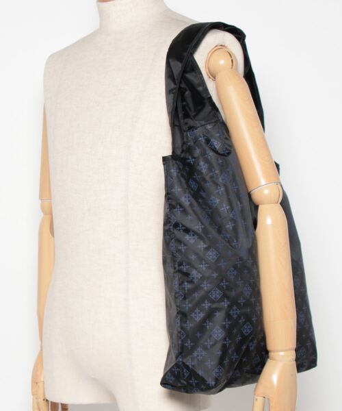 Daily russet（デイリー ラシット）の「ポケッタブルエコバッグ（L）（エコバッグ/サブバッグ・レディース・ブラック/カーキ/ピンク/シルバー/グレイッシュベージュ/グリーン/オレンジ・FREE）」の10枚目の写真