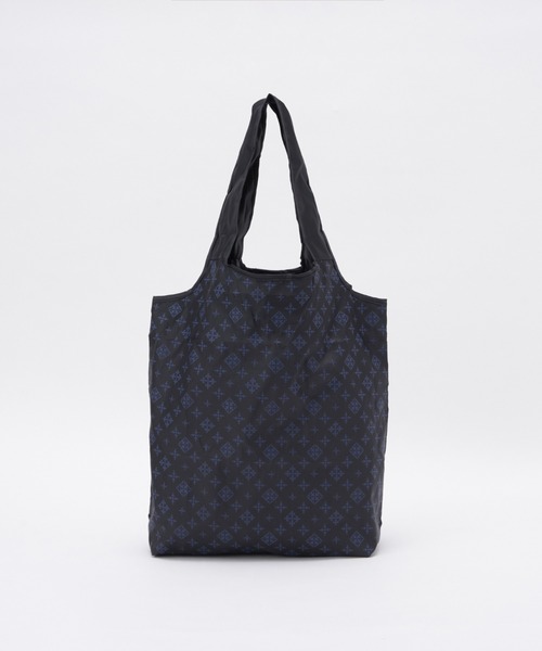 Daily russet（デイリー ラシット）の「ポケッタブルエコバッグ（L）（エコバッグ/サブバッグ・レディース・ブラック/カーキ/ピンク/シルバー/グレイッシュベージュ/グリーン/オレンジ・FREE）」の2枚目の写真