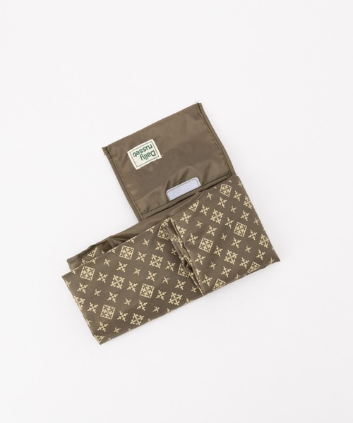 Daily russet（デイリー ラシット）の「ポケッタブルエコバッグ（L）（エコバッグ/サブバッグ・レディース・ブラック/カーキ/ピンク/シルバー/グレイッシュベージュ/グリーン/オレンジ・FREE）」の17枚目の写真