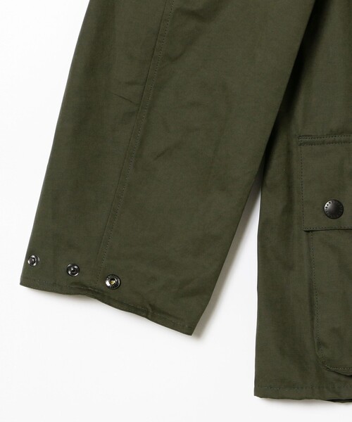 BEAMS BOY（ビームスボーイ）の「Barbour / OVERSIZE PEACHED BEADALE CASUAL JACKET（ブルゾン・レディース・オリーブ/ネイビー/ベージュ/ブラック・36）」の17枚目の写真