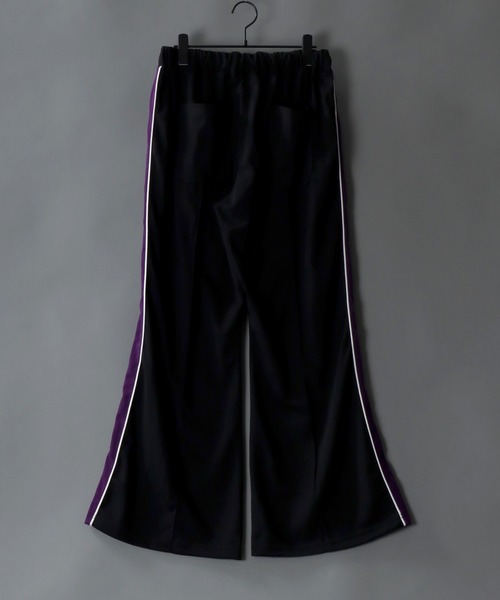 SITRY（シトリー）の「side line flared pants/サイドライン フレア パンツ（その他パンツ・メンズ・ターコイズブルー/ブラウン/パープル/ブラック・M/L/LL）」の6枚目の写真