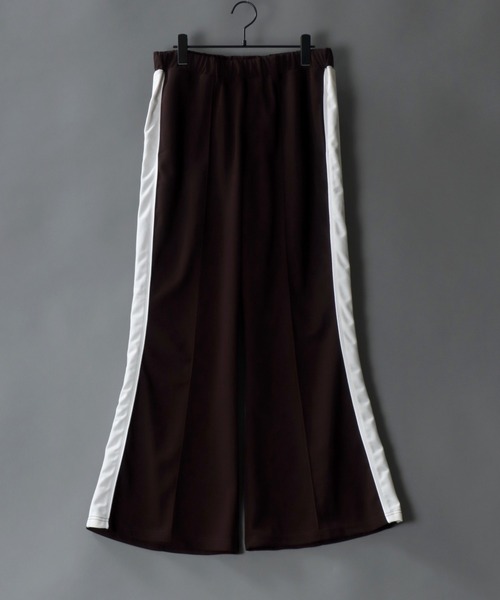 SITRY（シトリー）の「side line flared pants/サイドライン フレア パンツ（その他パンツ・メンズ・ターコイズブルー/ブラウン/パープル/ブラック・M/L/LL）」の19枚目の写真