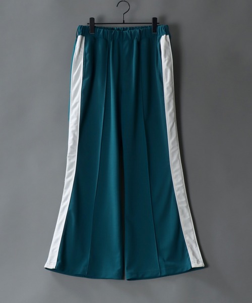 SITRY（シトリー）の「side line flared pants/サイドライン フレア パンツ（その他パンツ・メンズ・ターコイズブルー/ブラウン/パープル/ブラック・M/L/LL）」の20枚目の写真