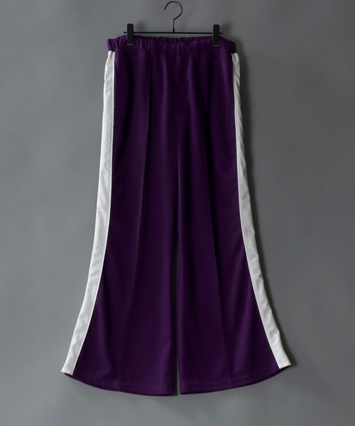 SITRY（シトリー）の「side line flared pants/サイドライン フレア パンツ（その他パンツ・メンズ・ターコイズブルー/ブラウン/パープル/ブラック・M/L/LL）」の21枚目の写真